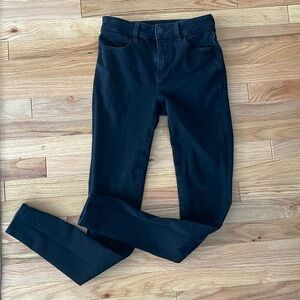 American eagle dream stretch size 2 extra long black jeans